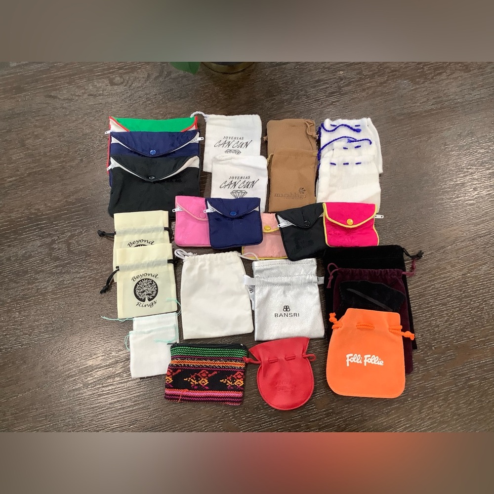 Elegant Jewelry Pouch Collection